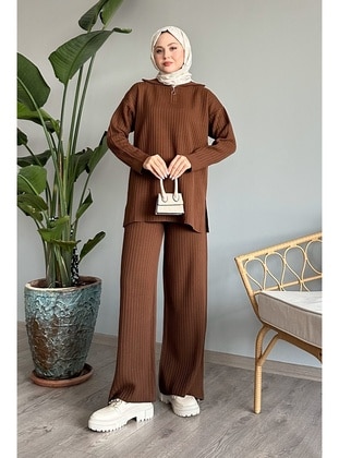 Bitter Chocolate - Knit Suits - InStyle