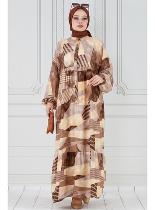 Mink - Modest Dress - Sevitli