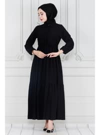 Black - Modest Dress