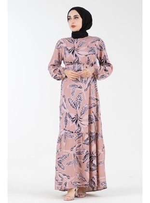 Powder Pink - Modest Dress - Sevitli