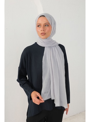 Grey - Shawl - Melike Tatar