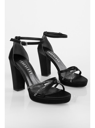 Platform - 350gr - Black - Heels - Shoeberry