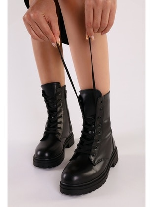 Boot - 450gr - Black - Boots - Shoeberry