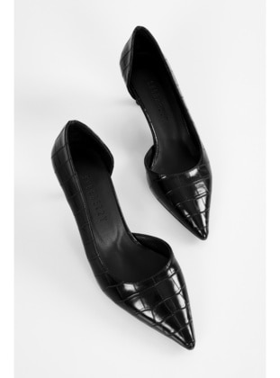 Stilettos & Evening Shoes - 300gr - Black - Heels - Shoeberry