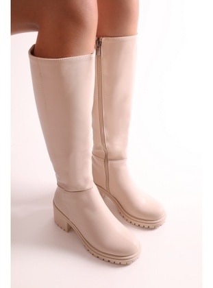 Boot - 500gr - Beige - Boots - Shoeberry