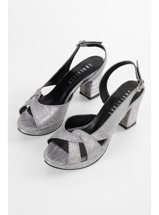 Platform - 350gr - Platinum - Heels - Shoeberry