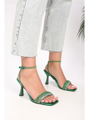 High Heel - Emerald - Heels - Shoeberry