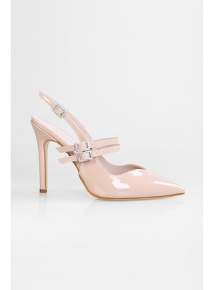 Stilettos & Evening Shoes - 300gr - Nude - Heels - Shoeberry