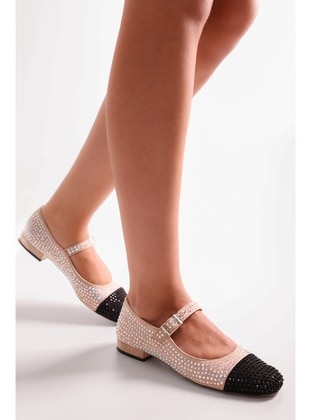 Flat - 250gr - Nude - Flat Shoes - Shoeberry