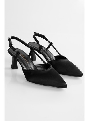 Stilettos & Evening Shoes - 300gr - Black - Heels - Shoeberry