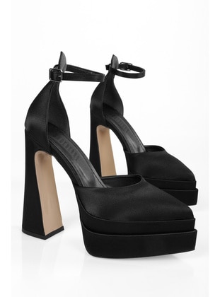 Platform - 350gr - Black - Heels - Shoeberry