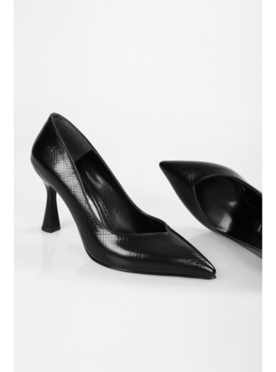 Stilettos & Evening Shoes - 300gr - Black - Heels - Shoeberry