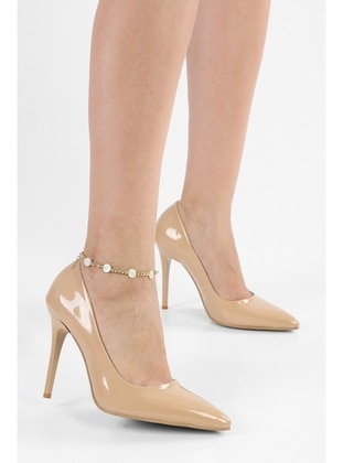 Stilettos & Evening Shoes - 300gr - Nude - Heels - Shoeberry