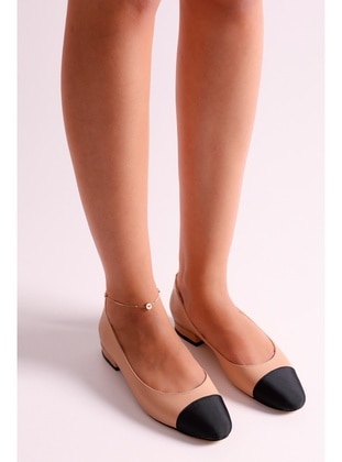 Flat - 250gr - Nude - Flat Shoes - Shoeberry