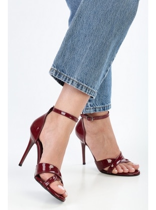 High Heel - 300gr - Burgundy - Heels - Shoeberry