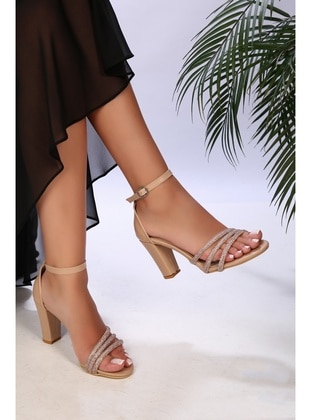 Shoeberry Nude Heels