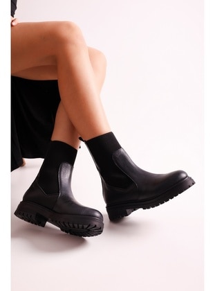 Boot - 450gr - Black - Boots - Shoeberry