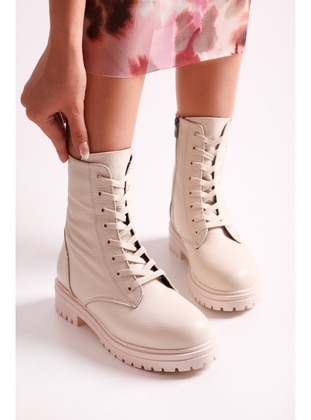 Boot - 450gr - Beige - Boots - Shoeberry