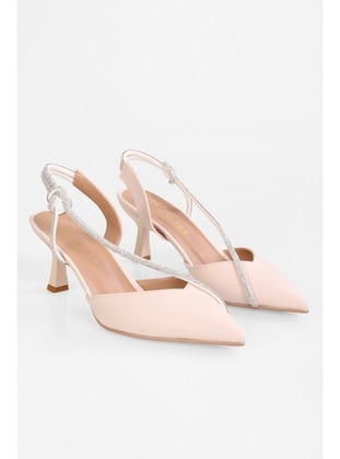 Stilettos & Evening Shoes - 300gr - Nude - Heels - Shoeberry