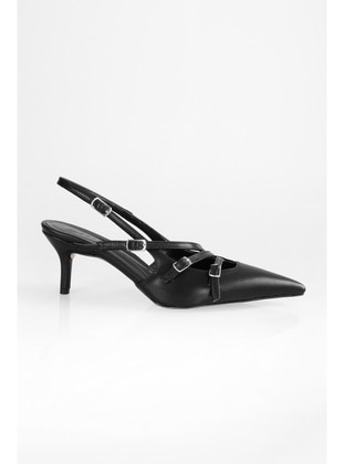 Stilettos & Evening Shoes - 300gr - Black - Heels - Shoeberry