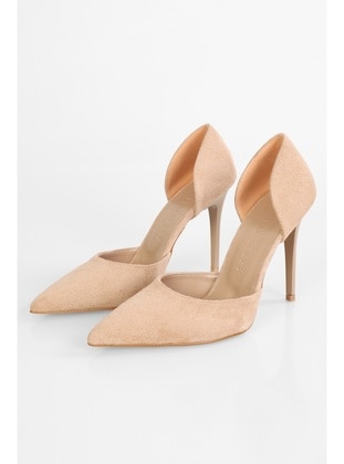 Stilettos & Evening Shoes - 300gr - Nude - Heels - Shoeberry