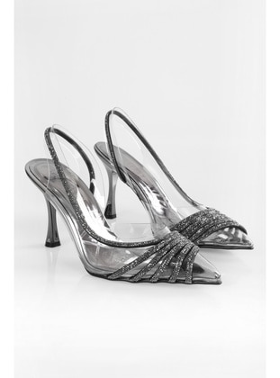 High Heel - 300gr - Platinum - Heels - Shoeberry