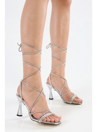 High Heel - 300gr - Silver color - Heels - Shoeberry