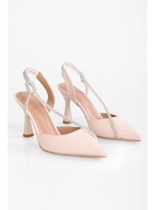 Stilettos & Evening Shoes - 300gr - Nude - Heels - Shoeberry