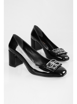 High Heel - 300gr - Black Patent Leather - Heels - Shoeberry