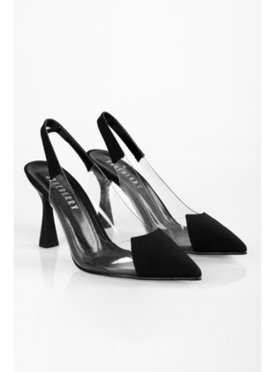 Stilettos & Evening Shoes - 300gr - Black - Heels - Shoeberry