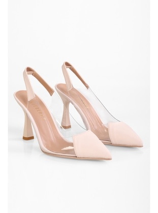 Stilettos & Evening Shoes - 300gr - Nude - Heels - Shoeberry