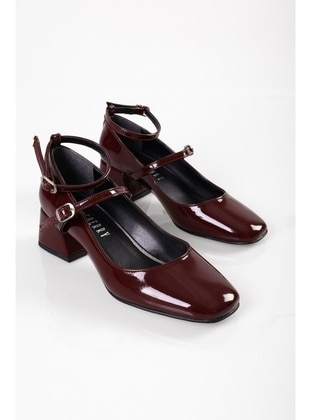 High Heel - 300gr - Burgundy - Heels - Shoeberry