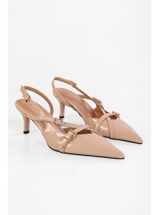 Stilettos & Evening Shoes - 300gr - Nude - Heels - Shoeberry