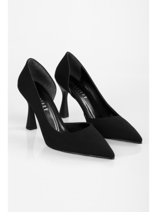 Stilettos & Evening Shoes - 300gr - Black - Heels - Shoeberry