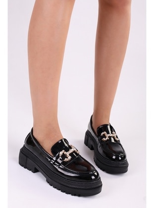 Loafer - 350gr - Black Patent Leather - Casual Shoes - Shoeberry