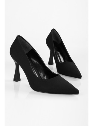 Stilettos & Evening Shoes - 300gr - Black - Heels - Shoeberry