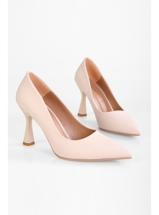 Stilettos & Evening Shoes - 300gr - Nude - Heels - Shoeberry