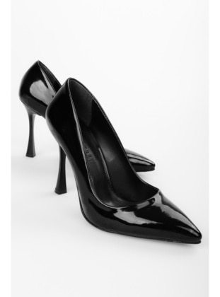 Stilettos & Evening Shoes - 300gr - Black - Heels - Shoeberry