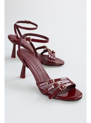 High Heel - 300gr - Burgundy - Heels - Shoeberry