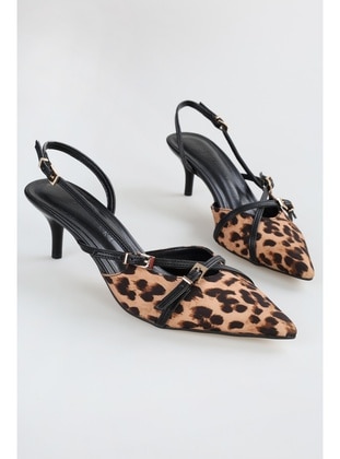 Stilettos & Evening Shoes - 300gr - Leopard Print - Heels - Shoeberry