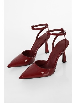 High Heel - 300gr - Burgundy - Heels - Shoeberry