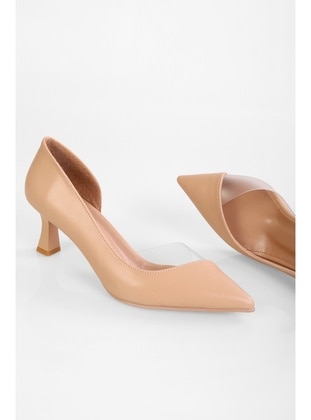 Stilettos & Evening Shoes - 300gr - Nude - Heels - Shoeberry