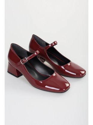 High Heel - 300gr - Burgundy - Heels - Shoeberry