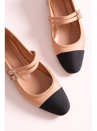 Flat - 250gr - Nude - Flat Shoes - Shoeberry