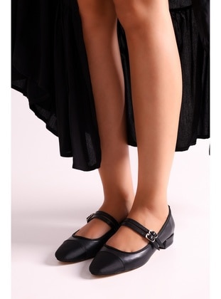 Flat - 250gr - Black - Flat Shoes - Shoeberry