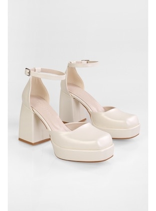 Platform - 350gr - Pearl - Heels - Shoeberry