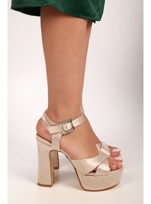 Platform - Nude - Heels - Shoeberry