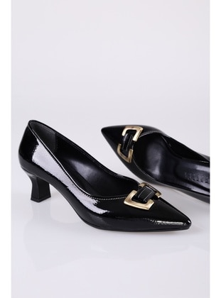 High Heel - 300gr - Black Patent Leather - Heels - Shoeberry