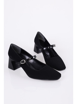 High Heel - 300gr - Black Suede - Heels - Shoeberry