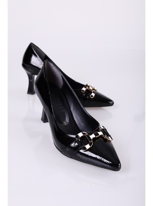 High Heel - 300gr - Black Patent Leather - Heels - Shoeberry